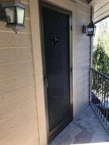 Hinged Screen Door Hidden Hills