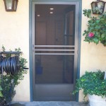 Architectural Bronze Heavy Duty Swinging Screen Door in Calabasas | Screen Doors Calabasas