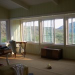 Window Screens in Chatsworth Cabin