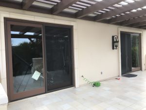 vinyl screen door