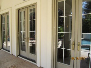 Double sets retractable screen doors Simi Valley | simi valley screen doors