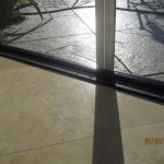 Interior View of Dissappearing Screen Doors Sill and Rail | Dissappearing Screen Doors in Northridge
