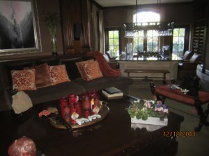 Arched Panels installed in living room