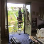 Retractable screen doors installed in Topanga