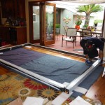 Installation of Centor Arquitectural Screen for Bi-Folding Glass Doors in West Hills