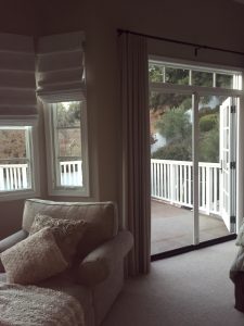 Retractable Screen Doors in Topanga double Set French Doors